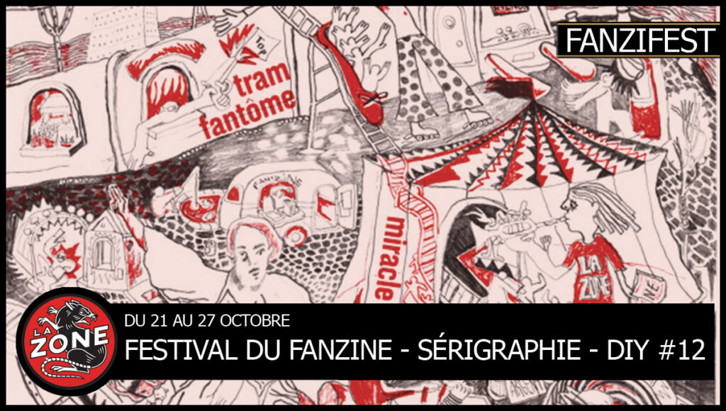 12ème édition du festival du DIY autour de la sérigraphie et du fanzine / Du lundi 21 au dimanche 27 Octobre